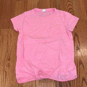 Crewcuts pink shirt, Size 12
